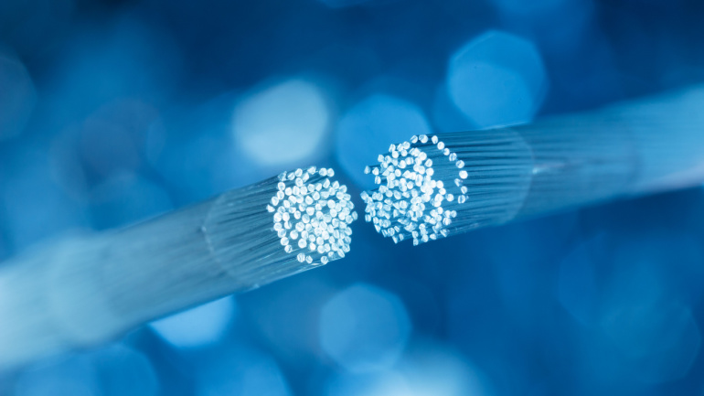 Optic fiber cable connecting, EXA Infrastructure Unitel Acquisition