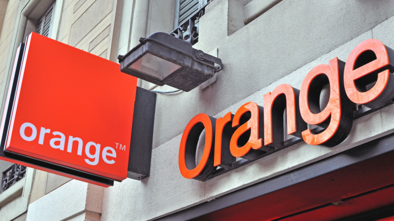 BARCELONA, SPAIN - FEBRUARY 7: Logo and sign of Orange mobile company on February 7, 2015. Orange is a French multinational telecommunications corporation. Orange Masmovil