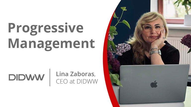 Exploring Progressive Management. Insights from Lina Zaboras, CEO at DIDWW